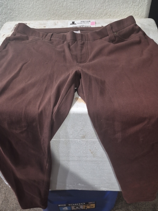 Time and Tru Pants - Time and Tru Woman Dark Brown Chino Pants